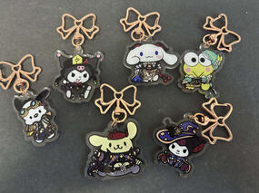 Genshin Sanrio Keychains