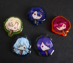 HSR Popsicle pins