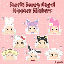 Sanrio + Miffy Sonny Angel Stickers
